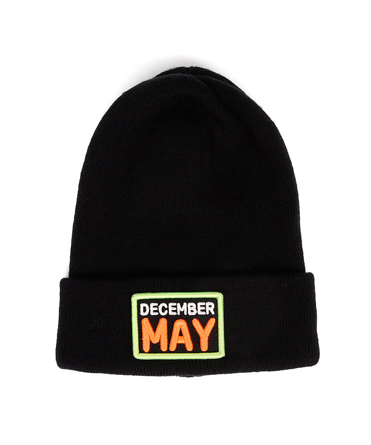 ディッセンバーメイ Dm Diner風ワッペン Basicニット帽 レディースゴルフウェア通販 キュルキュルセレクト Curucuru Select