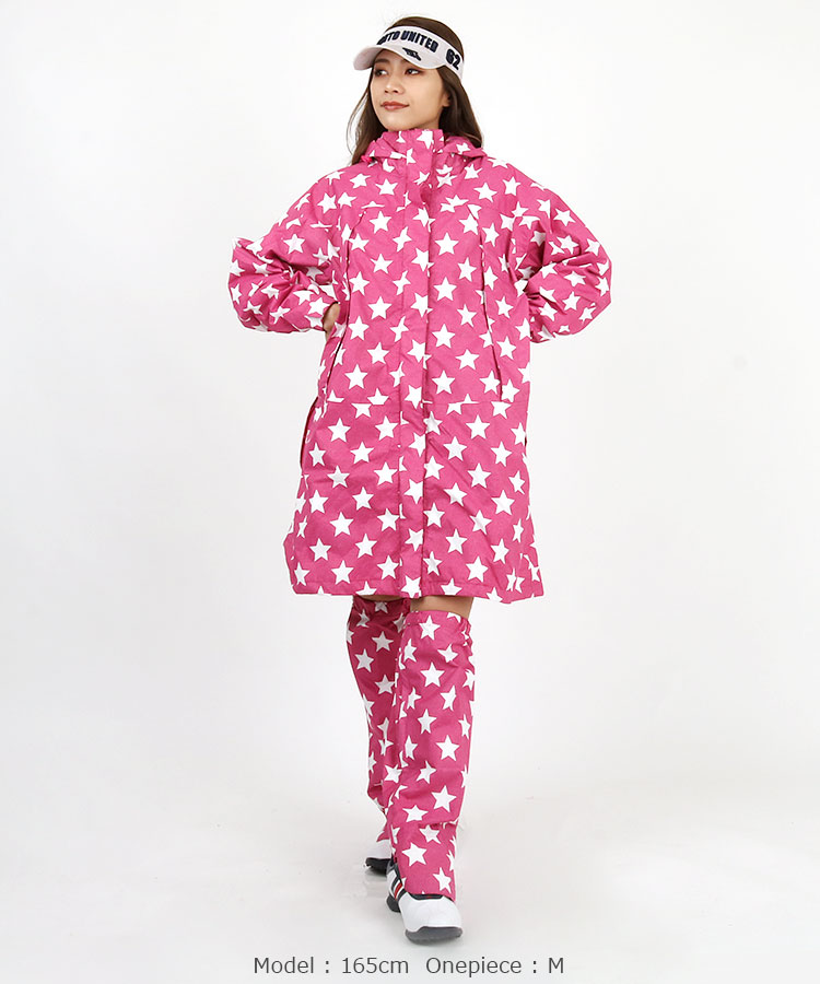 クアルトユナイテッド Cu レッグ付 選べるデザインレインワンピ レディースゴルフウェア通販 キュルキュルセレクト Curucuru Select