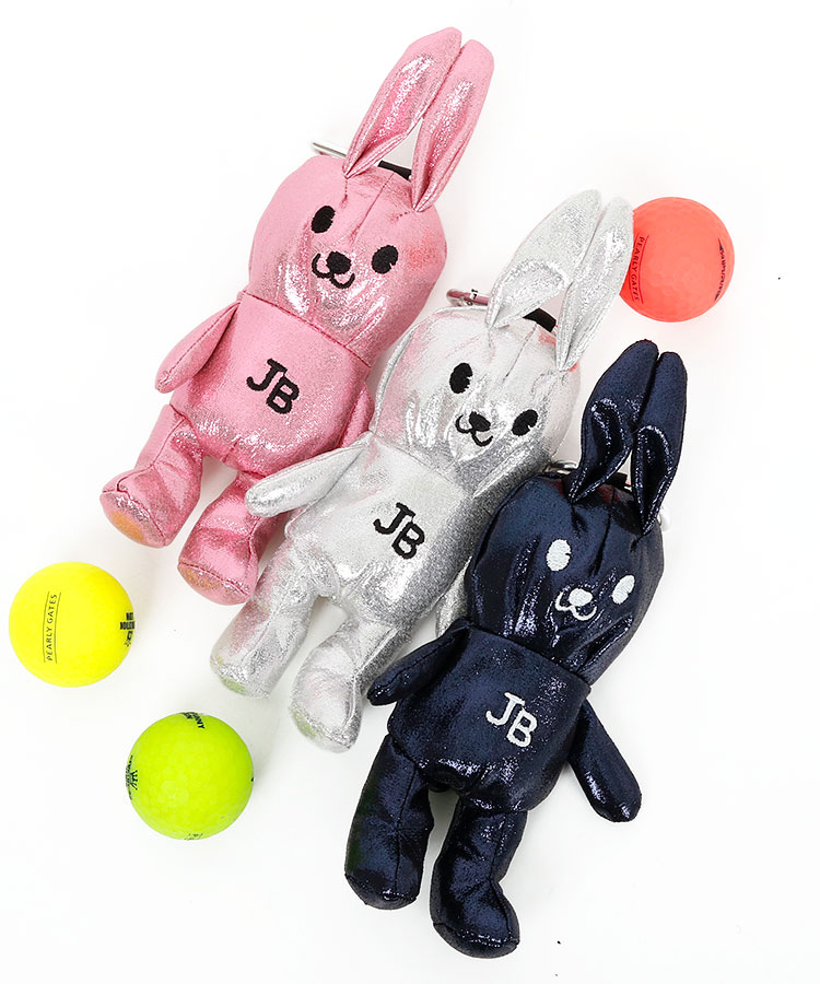 ジャックバニー Jb グリッターメタリック 立体bunnyボールポーチ レディースゴルフウェア通販 キュルキュルセレクト Curucuru Select