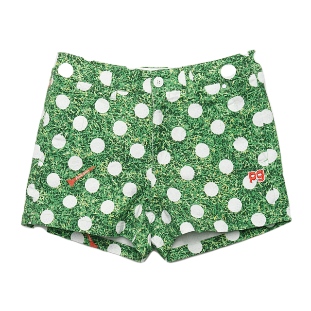 パーリーゲイツ Pg 芝ドット 総柄ショーパン レディースゴルフウェア通販 キュルキュルセレクト Curucuru Select パーリーゲイツ Pg 芝ドット 総柄ショーパン レディースゴルフウェア通販 キュルキュルセレクト Curucuru Select