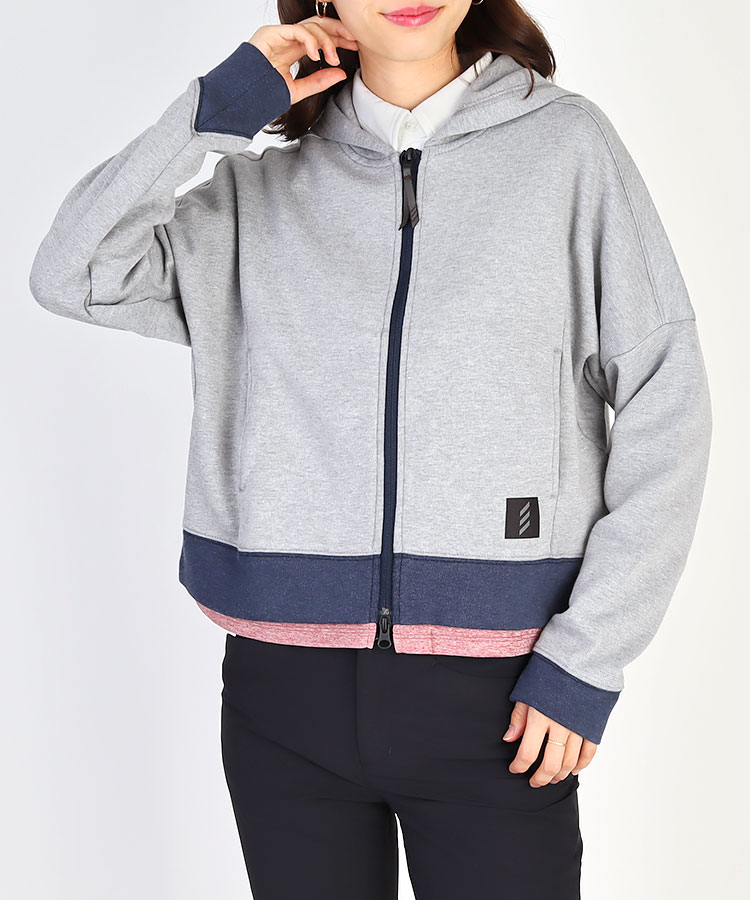 アディダスゴルフ Ag ドルマンスリーブ フルジップパーカー レディースゴルフウェア通販 キュルキュルセレクト Curucuru Select