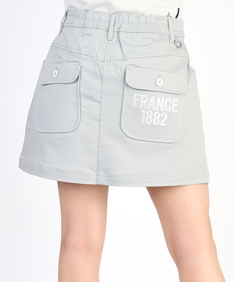 ルコックゴルフ LQ Backロゴ☆ストレッチスカート レディースゴルフ