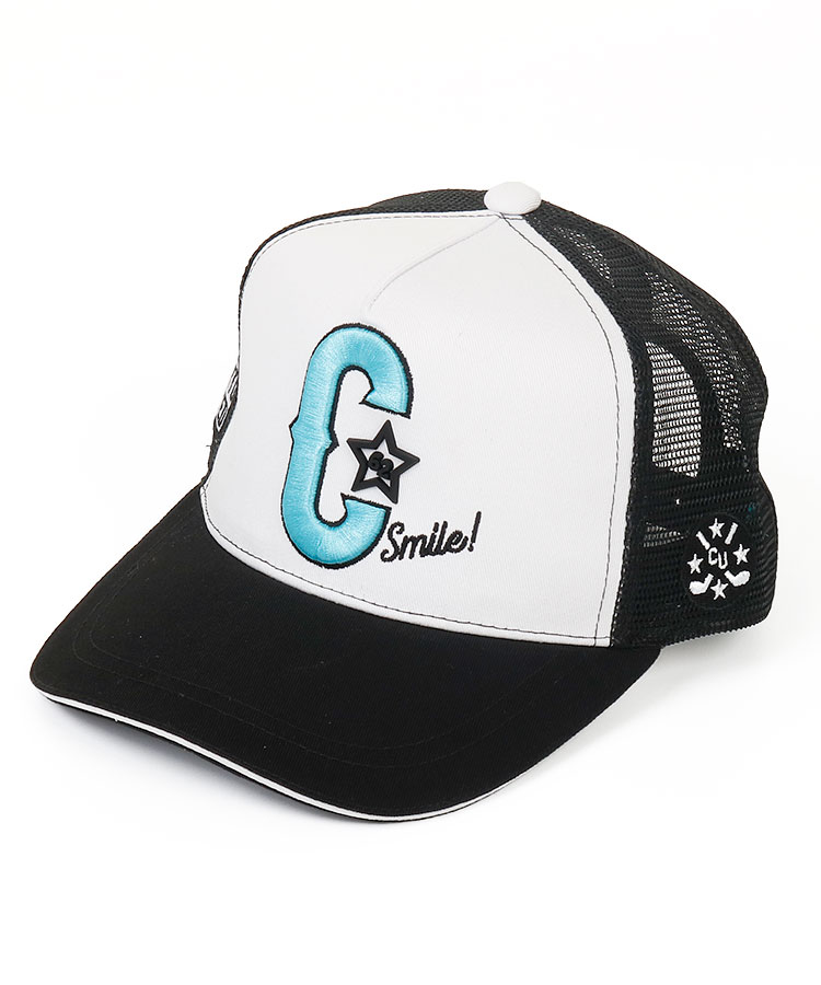 クアルトユナイテッド Cu フロントロゴ メッシュキャップ レディースゴルフウェア通販 キュルキュルセレクト Curucuru Select