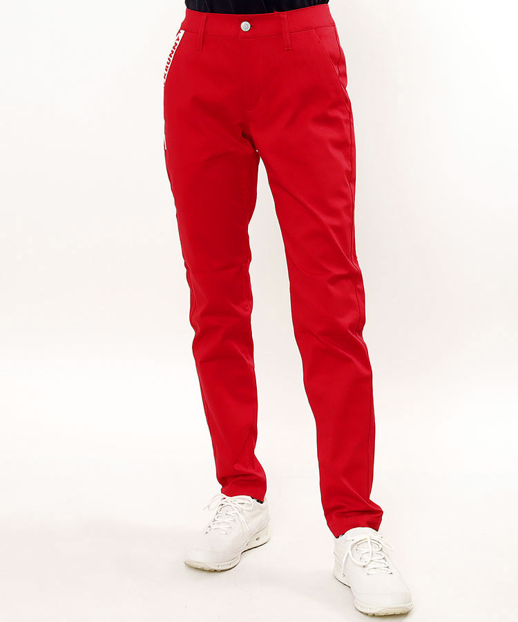 ジャックバニー JB 配色アシメロゴ◇テーパードパンツ