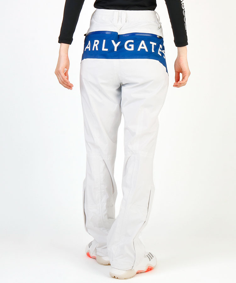 パーリーゲイツ Pg バックロゴprint レインパンツ レディースゴルフウェア通販 キュルキュルセレクト Curucuru Select