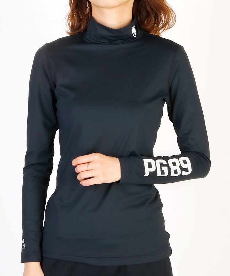 パーリーゲイツ Pg Uvカット アシメsleeveモックネックインナー レディースゴルフウェア通販 キュルキュルセレクト Curucuru Select