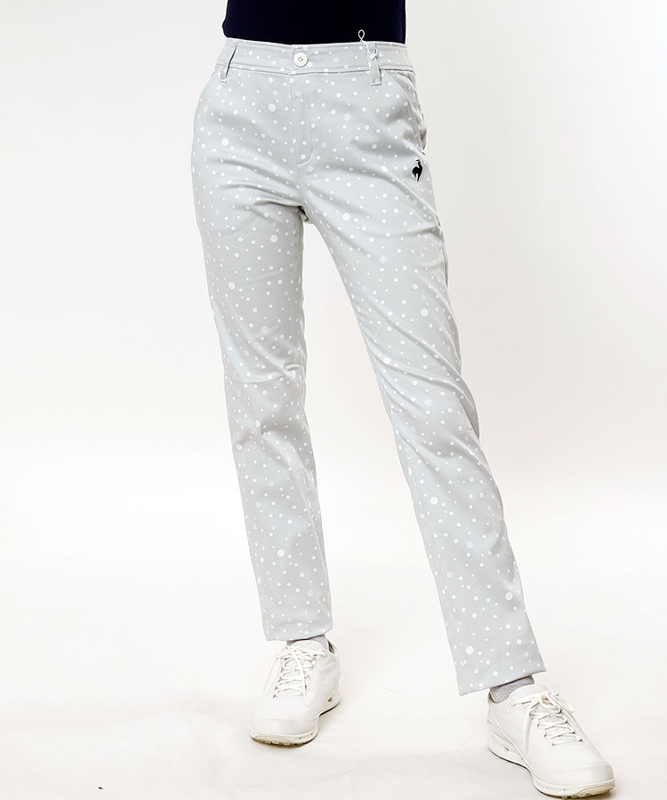 ルコックゴルフ Lq Wacoal ドット柄 Crossshapeロングパンツ レディースゴルフウェア通販 キュルキュルセレクト Curucuru Select