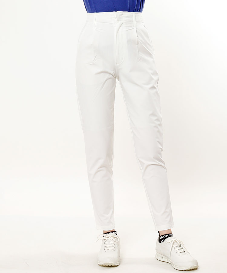 ルコックゴルフ Lq Rijoume ハイウエスト テーパードパンツ レディースゴルフウェア通販 キュルキュルセレクト Curucuru Select