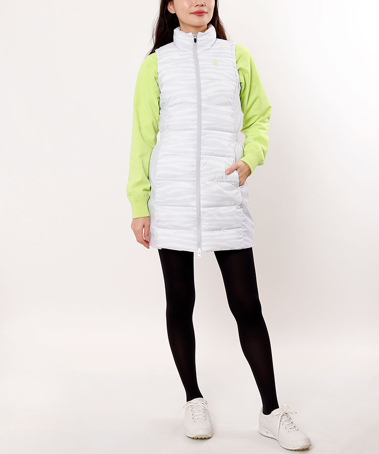 新品入荷 ゴルフウェア Rijoume 多機能ノースリーブ中綿ワンピ Lq 秋冬ワンピース ルコックゴルフ レディース レディースウエア Oyostate Gov Ng