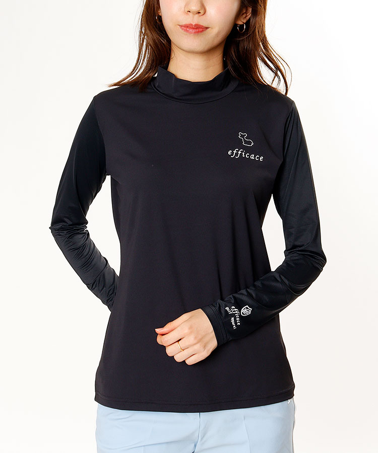 エフィカス Ef 選べるカラー モックネック長袖カットソー レディースゴルフウェア通販 キュルキュルセレクト Curucuru Select
