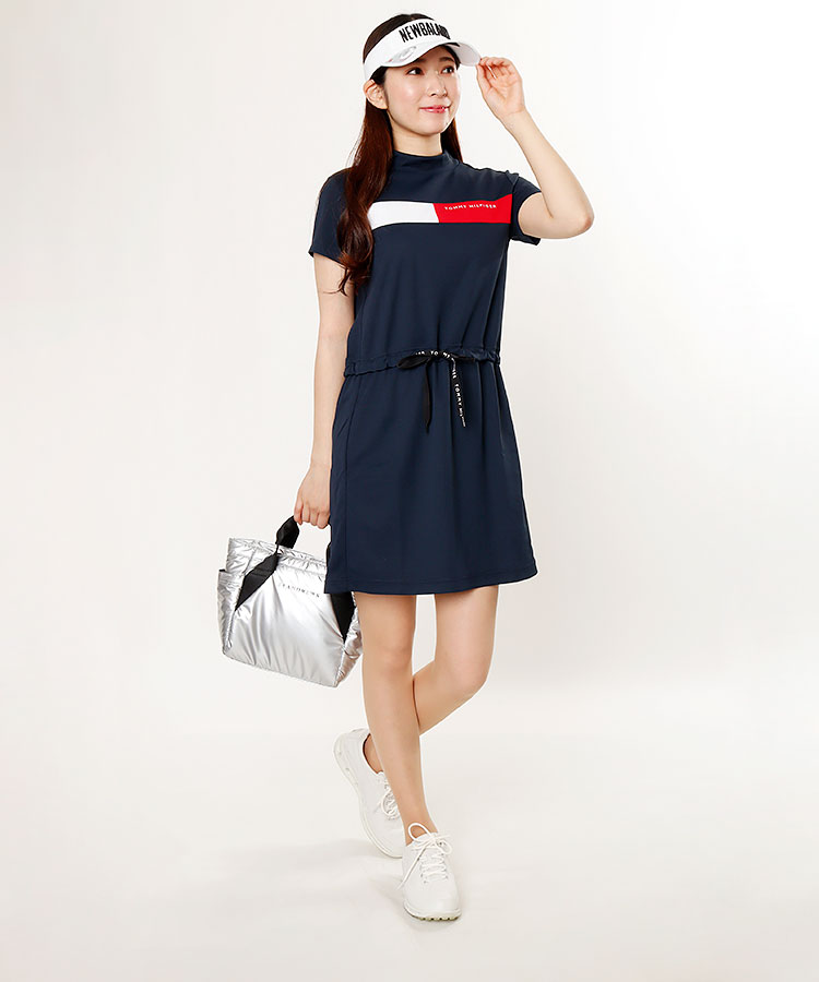 トミーヒルフィガーゴルフ Th 選べるデザイン Uv半袖ワンピ レディースゴルフウェア通販 キュルキュルセレクト Curucuru Select