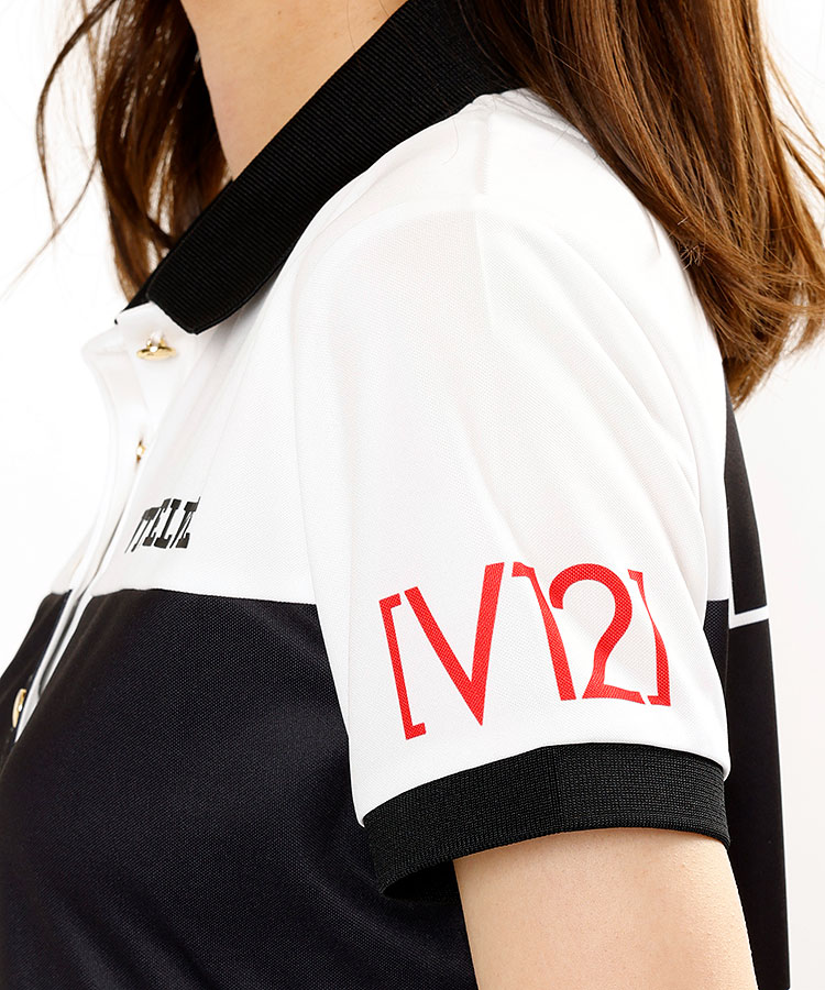 ヴィトゥエルヴ Vi ディズニーコレクション 切り替え半袖ポロ レディースゴルフウェア通販 キュルキュルセレクト Curucuru Select