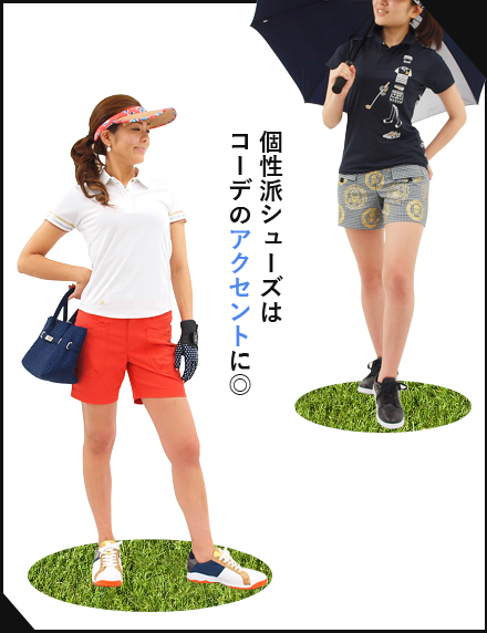 レディースゴルフウェア特集：アドミラルゴルフ × CURUCURUコラボ