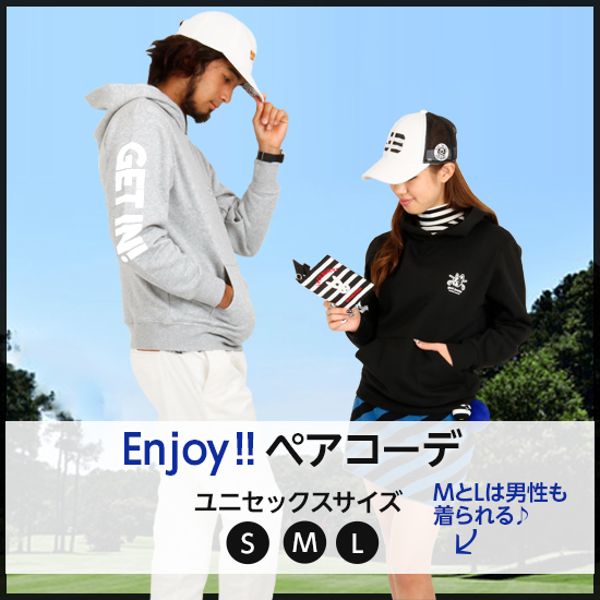 golfjunky×CURUCURU select　限定ポロシャツ　コーディネート